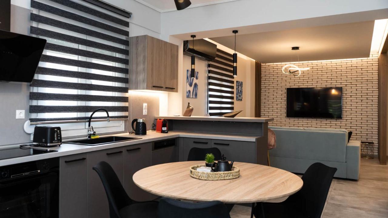 Mythic Meteora Apartment Kalambaka Bagian luar foto